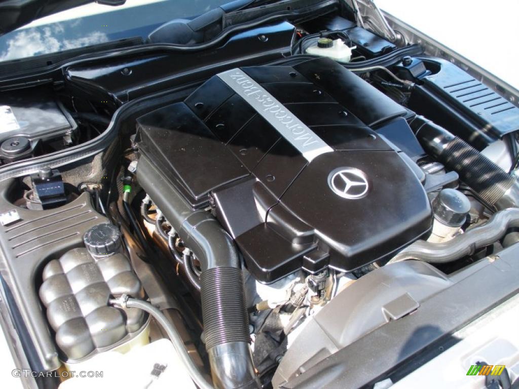 2000 Mercedes-Benz SL 500 Roadster 5.0 Liter SOHC 24-Valve V8 Engine Photo #38418093