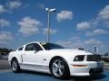 2007 Performance White Ford Mustang Shelby GT Coupe  photo #7