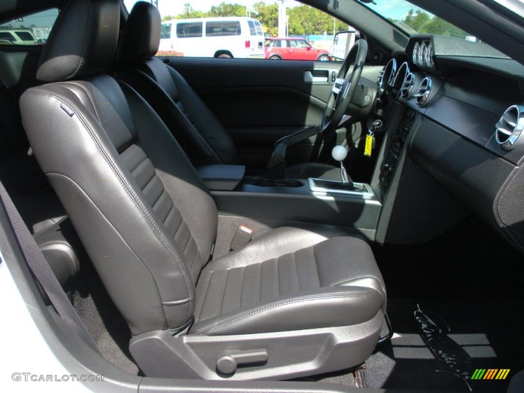 2007 Mustang Shelby GT Coupe - Performance White / Dark Charcoal photo #15