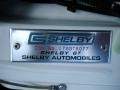 2007 Ford Mustang Shelby GT Coupe Info Tag
