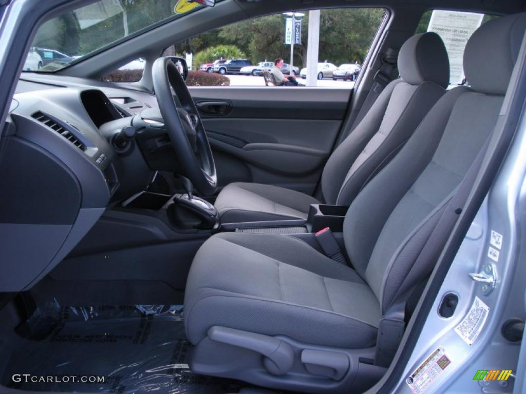 Gray Interior 2009 Honda Civic DX-VP Sedan Photo #38419149