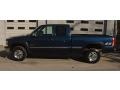 2000 Indigo Blue Metallic Chevrolet Silverado 2500 LS Extended Cab 4x4  photo #2