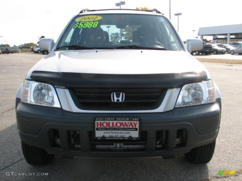 2001 CR-V EX 4WD - Satin Silver Metallic / Dark Gray photo #2