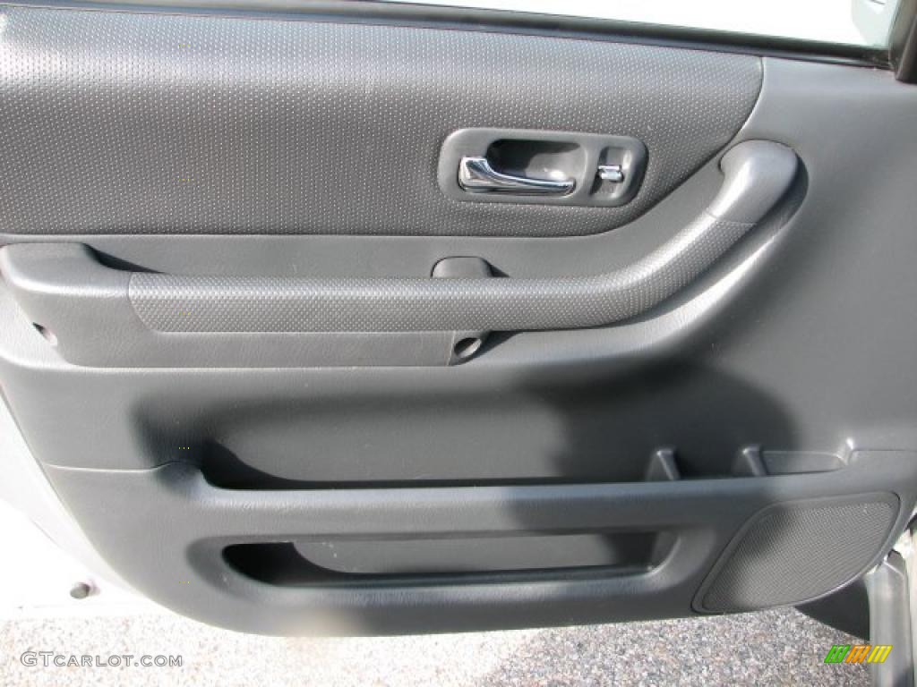2001 Honda CR-V EX 4WD Dark Gray Door Panel Photo #38420113