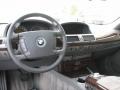 Flannel Grey 2002 BMW 7 Series 745i Sedan Dashboard