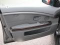 2002 BMW 7 Series Flannel Grey Interior Door Panel Photo
