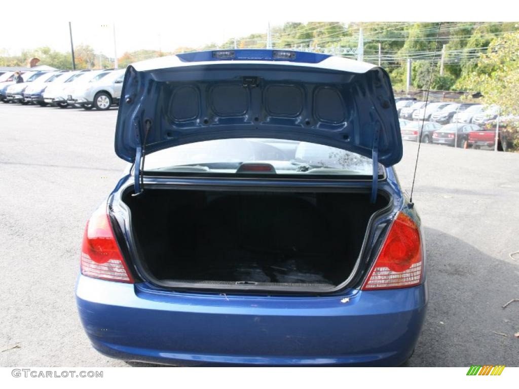 2006 Elantra GLS Sedan - Tidal Wave Blue / Gray photo #7