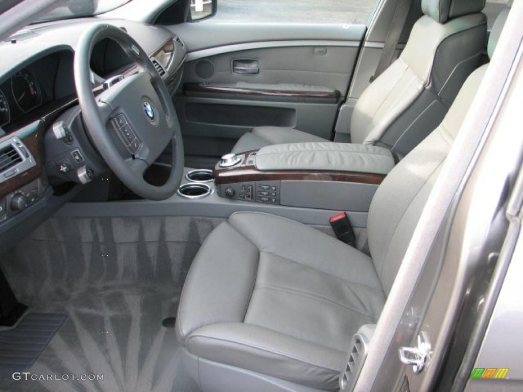 transfer Humble secretly Flannel Grey Interior 2002 BMW 7 Series 745i Sedan Photo #38420281 |  GTCarLot.com