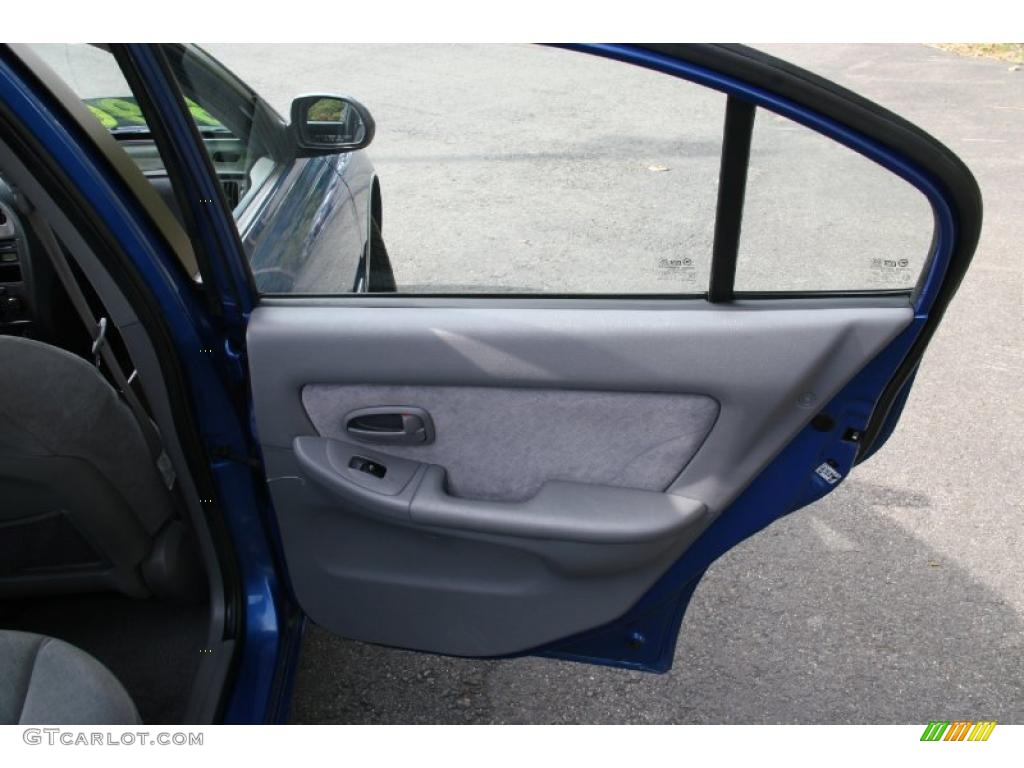 2006 Elantra GLS Sedan - Tidal Wave Blue / Gray photo #15
