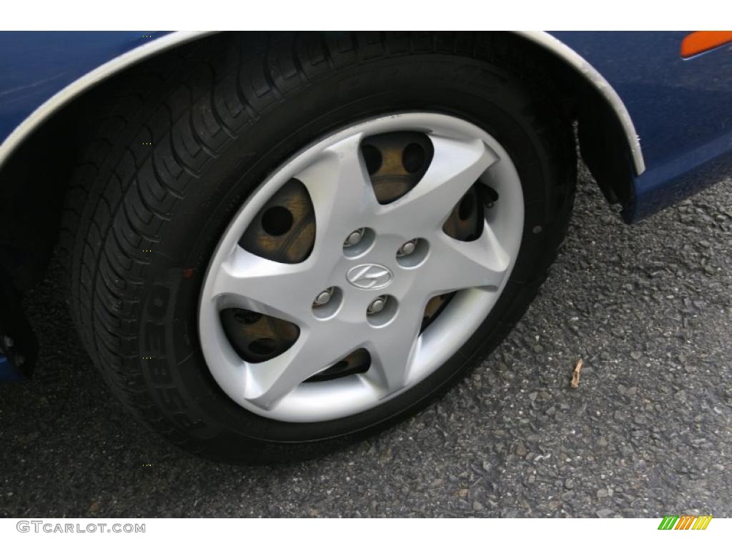 2006 Elantra GLS Sedan - Tidal Wave Blue / Gray photo #18