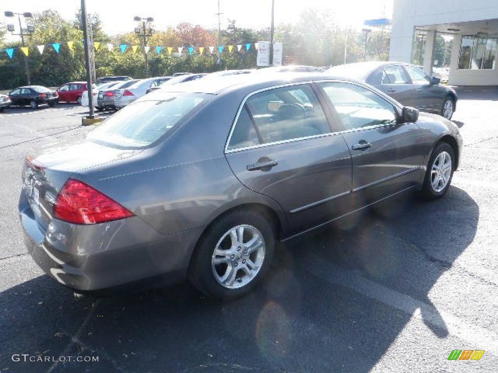 2007 Accord EX Sedan - Carbon Bronze Pearl / Ivory photo #4