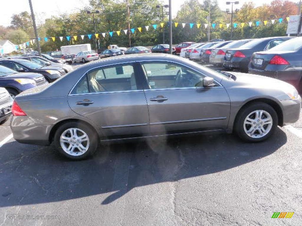 2007 Accord EX Sedan - Carbon Bronze Pearl / Ivory photo #5