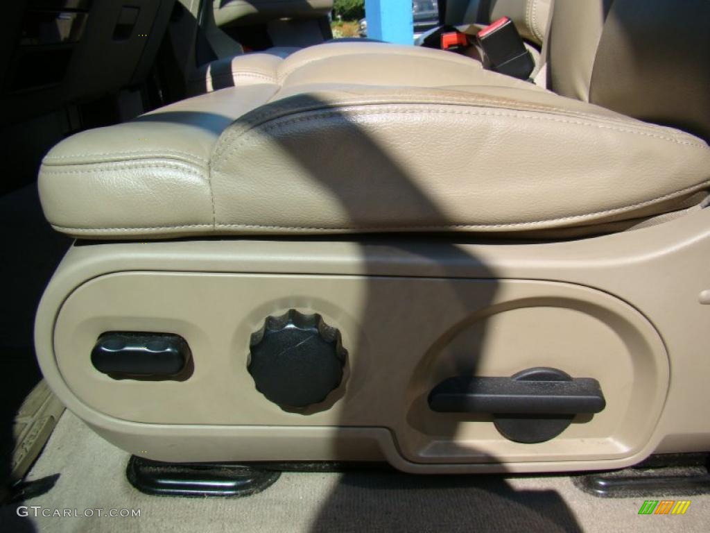 2005 F150 Lariat SuperCrew - Dark Stone Metallic / Tan photo #10