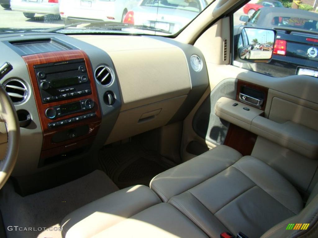 2005 F150 Lariat SuperCrew - Dark Stone Metallic / Tan photo #18