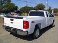 2011 Summit White Chevrolet Silverado 1500 LT Extended Cab 4x4  photo #3