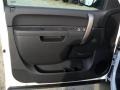 Ebony 2011 Chevrolet Silverado 1500 LT Extended Cab 4x4 Door Panel