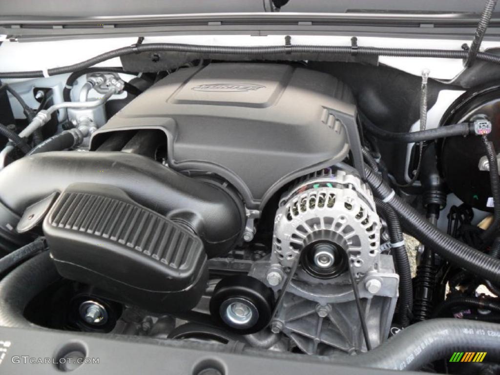 2011 Chevrolet Silverado 1500 LT Extended Cab 4x4 5.3 Liter Flex-Fuel OHV 16-Valve VVT Vortec V8 Engine Photo #38424177