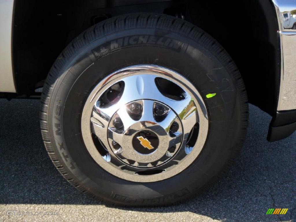 2011 Chevrolet Silverado 3500HD LTZ Crew Cab 4x4 Dually Wheel Photo #38424601
