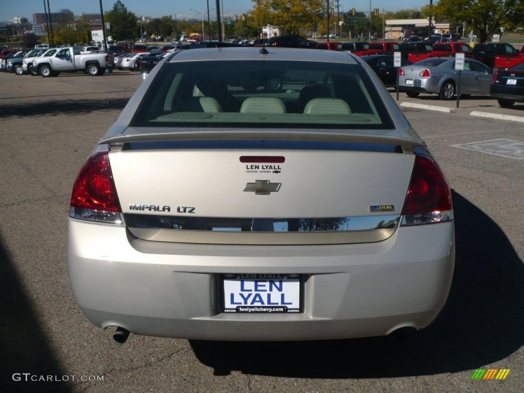 2008 Impala LTZ - Gold Mist Metallic / Neutral Beige photo #5