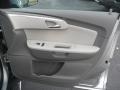 Dark Gray/Light Gray 2011 Chevrolet Traverse LT Door Panel