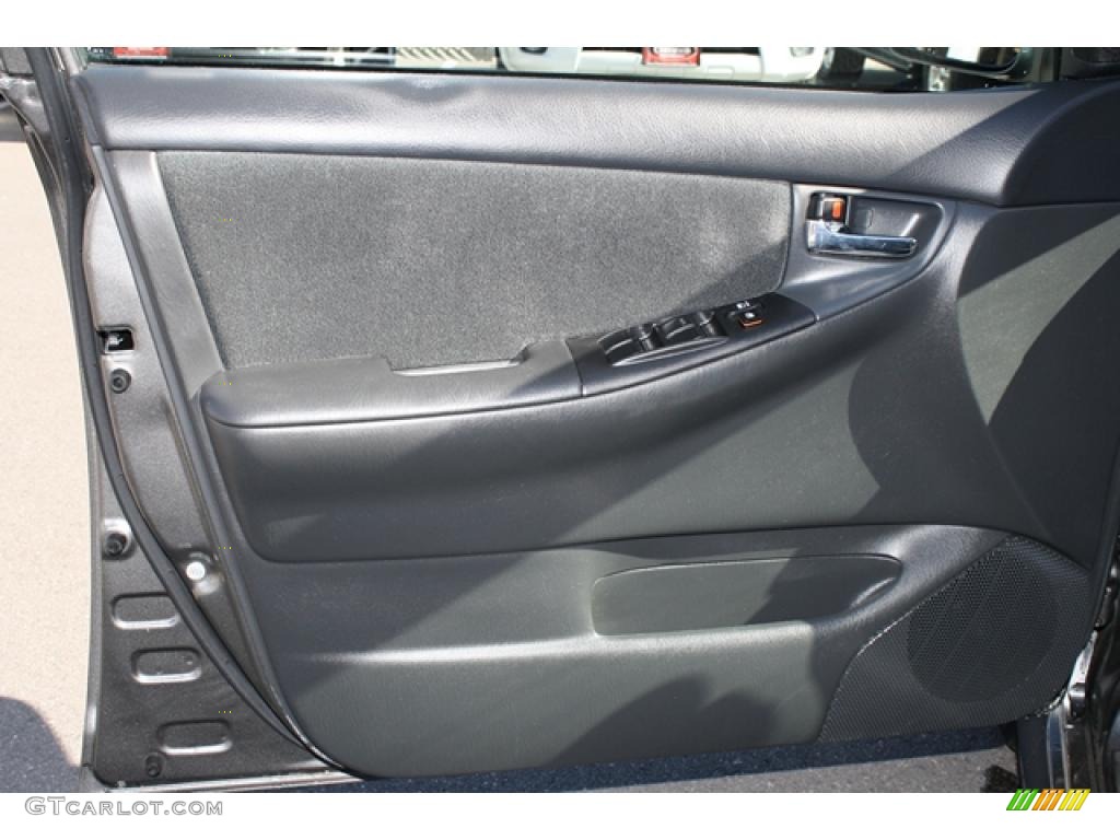 2006 Corolla S - Phantom Gray Pearl / Dark Charcoal photo #14