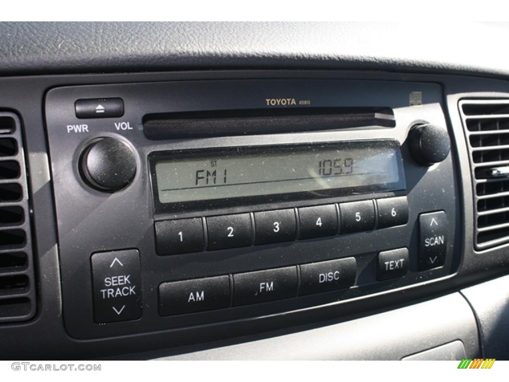 2006 Corolla S - Phantom Gray Pearl / Dark Charcoal photo #17