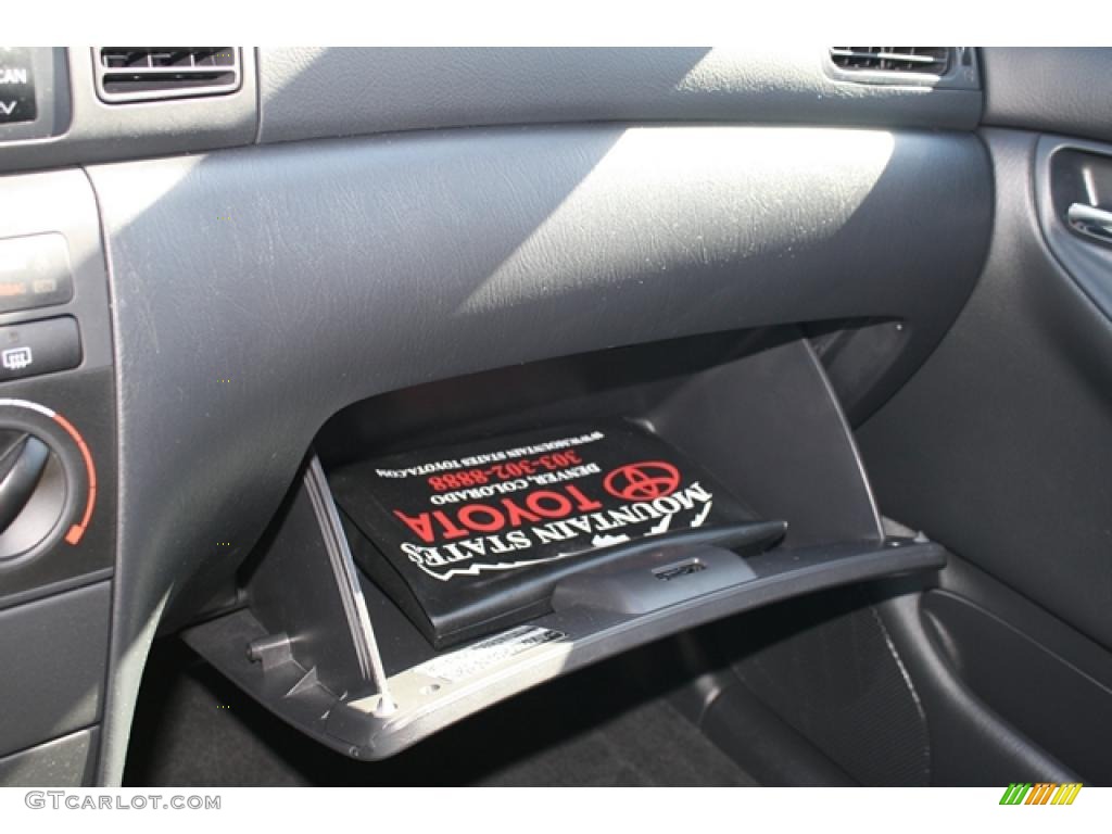 2006 Corolla S - Phantom Gray Pearl / Dark Charcoal photo #23