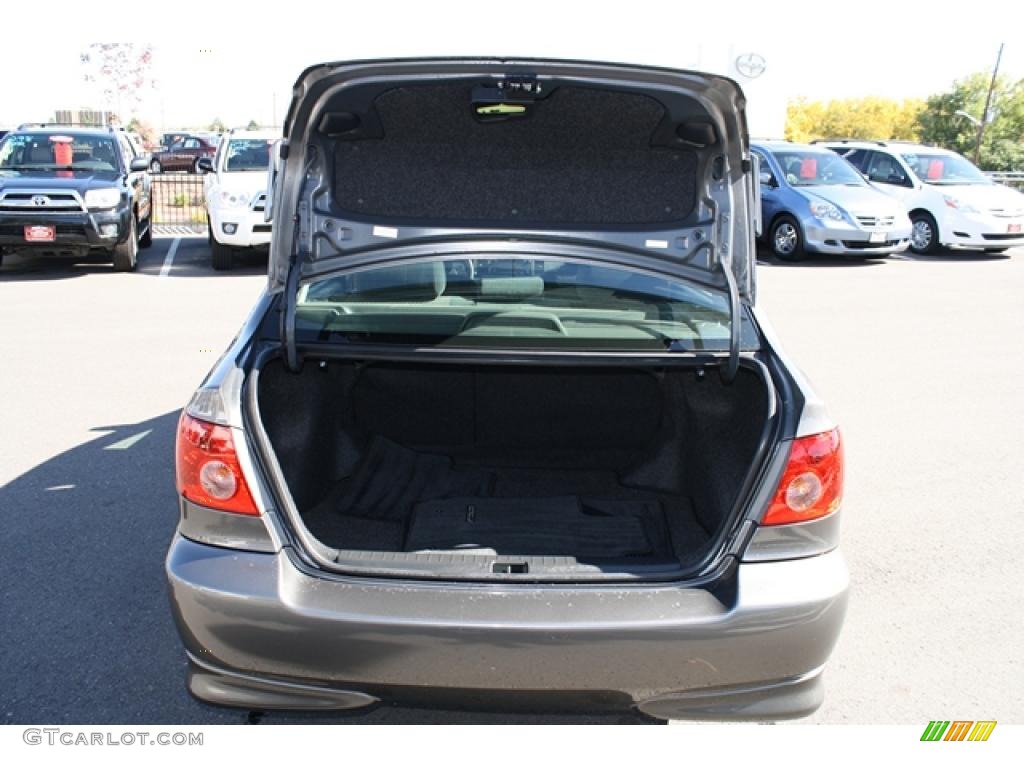 2006 Corolla S - Phantom Gray Pearl / Dark Charcoal photo #25