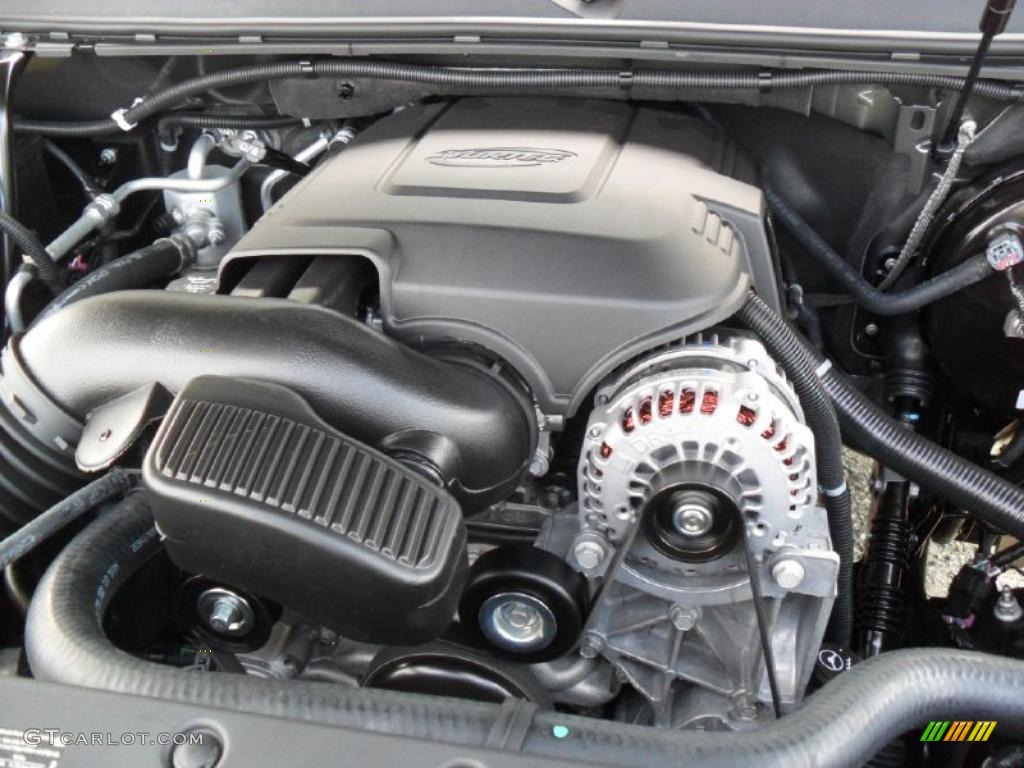 2011 Chevrolet Tahoe LS 5.3 Liter Flex-Fuel OHV 16-Valve VVT Vortec V8 Engine Photo #38427061