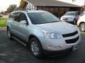 2011 Silver Ice Metallic Chevrolet Traverse LT  photo #5