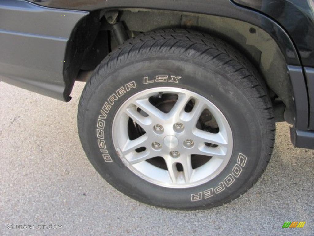 2003 Grand Cherokee Laredo 4x4 - Brilliant Black / Dark Slate Gray photo #8