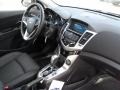 Jet Black Leather Interior Photo for 2011 Chevrolet Cruze #38428565