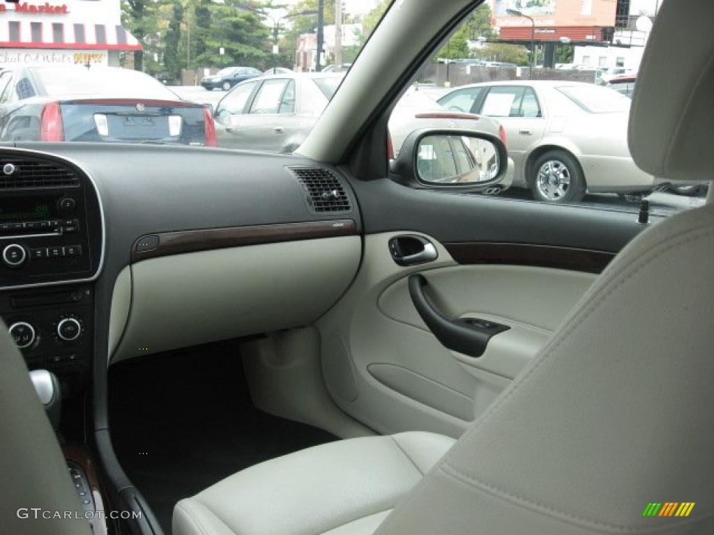 Parchment Interior 2007 Saab 9-3 2.0T SportCombi Wagon Photo #38429197
