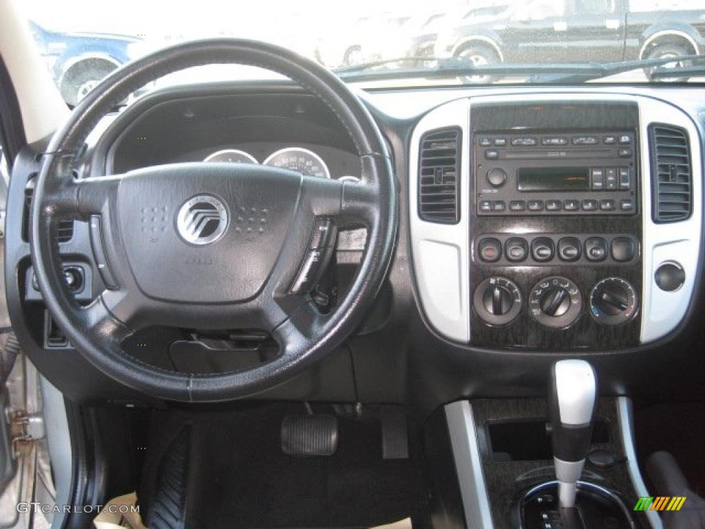 2005 Mercury Mariner V6 Premier 4wd Black Dashboard Photo