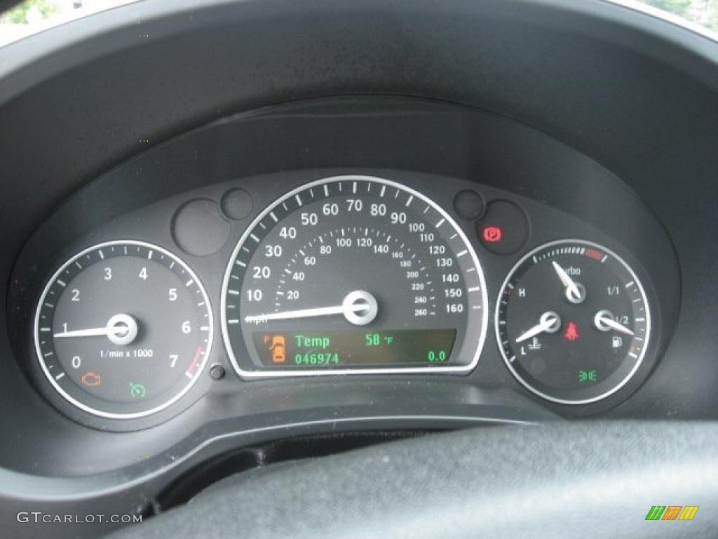 2007 Saab 9-3 2.0T SportCombi Wagon Gauges Photo #38429261