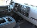 Dark Titanium 2011 Chevrolet Silverado 1500 LS Crew Cab 4x4 Dashboard