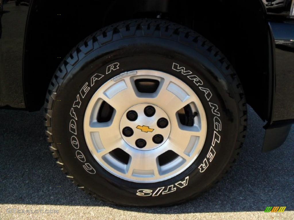 2010 Silverado 1500 LT Crew Cab 4x4 - Black / Ebony photo #22