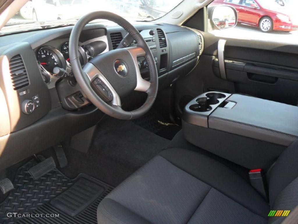 2010 Silverado 1500 LT Crew Cab 4x4 - Black / Ebony photo #24