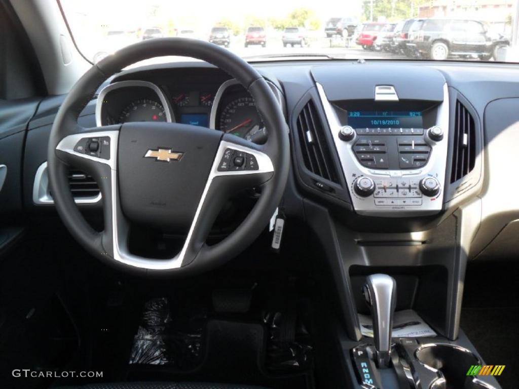 2011 Chevrolet Equinox LT Jet Black Dashboard Photo #38430553