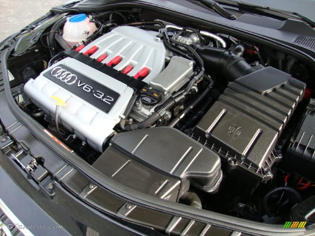2009 Audi TT 3.2 quattro Coupe 3.2 Liter DOHC 24-Valve VVT V6 Engine Photo #38430573