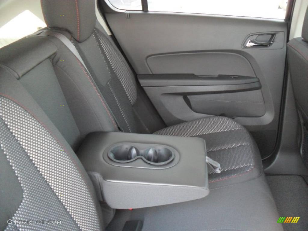 Jet Black Interior 2011 Chevrolet Equinox LT Photo #38430597