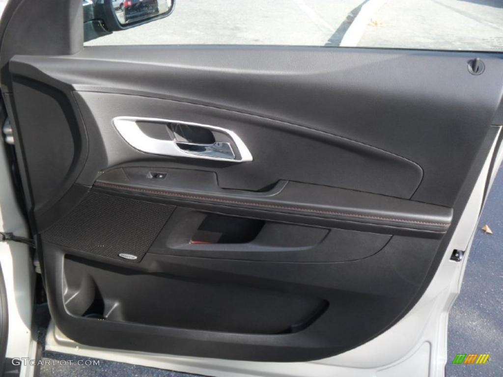 2011 Chevrolet Equinox LT Jet Black Door Panel Photo #38430649