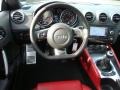 Magma Red 2009 Audi TT 3.2 quattro Coupe Dashboard