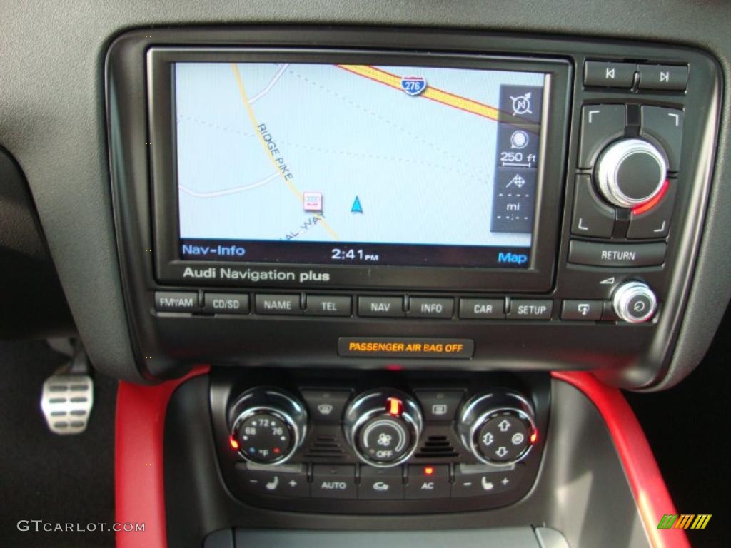 2009 Audi TT 3.2 quattro Coupe Navigation Photos