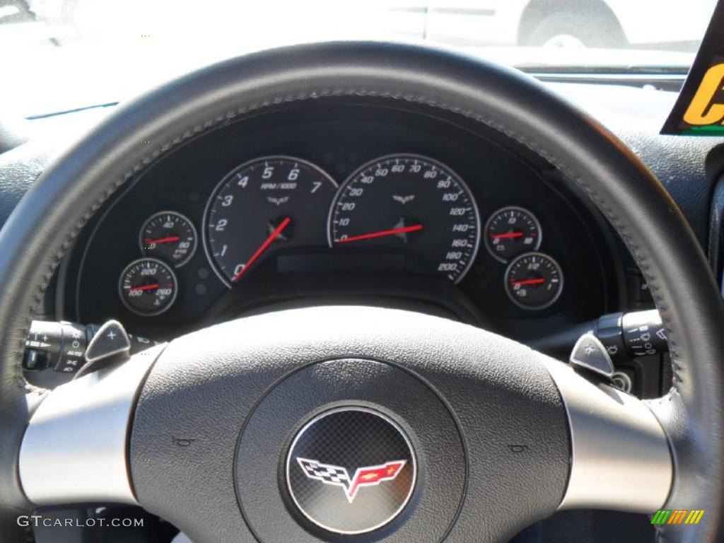 2008 Corvette Coupe - Jetstream Blue Metallic / Ebony photo #11