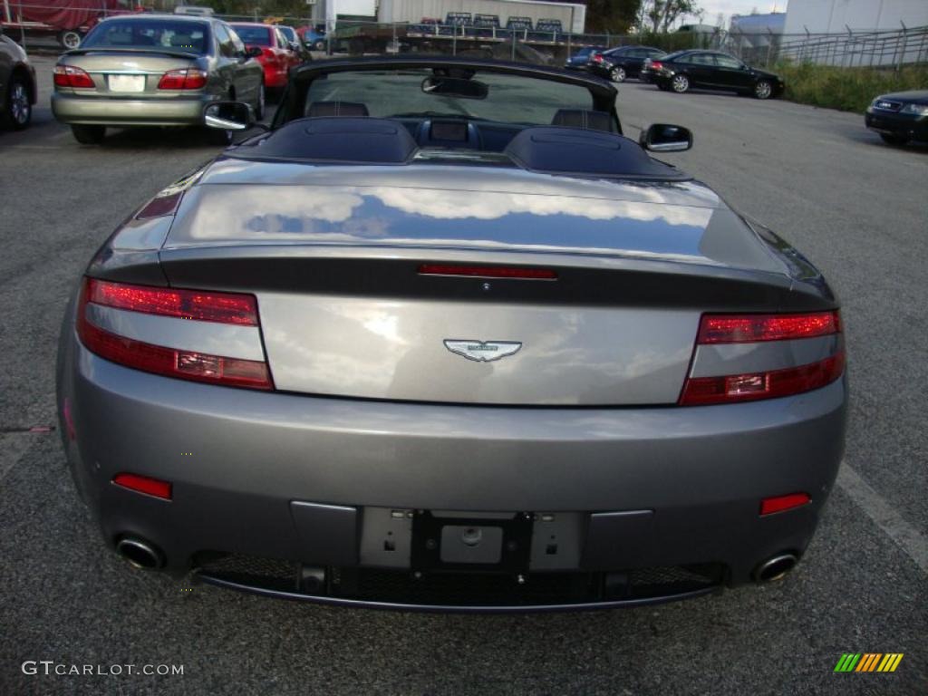 2008 V8 Vantage Roadster - California Sage / Obsidian Black photo #9