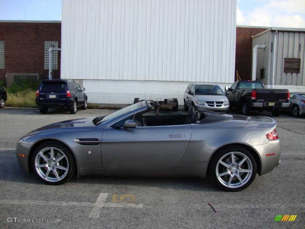 2008 V8 Vantage Roadster - California Sage / Obsidian Black photo #11