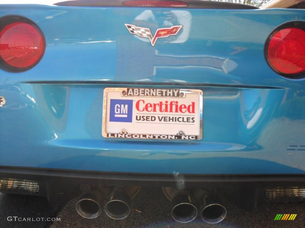 2008 Corvette Coupe - Jetstream Blue Metallic / Ebony photo #18