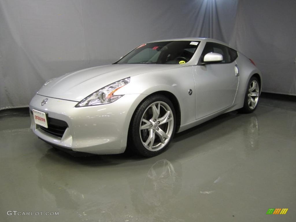 2009 370Z Sport Touring Coupe - Brilliant Silver / Black Leather photo #1