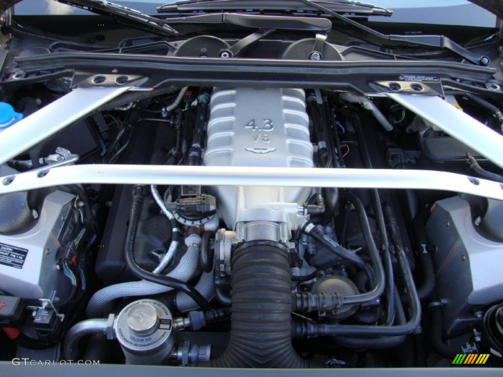2008 Aston Martin V8 Vantage Roadster 4.3 Liter DOHC 32V VVT V8 Engine Photo #38431281